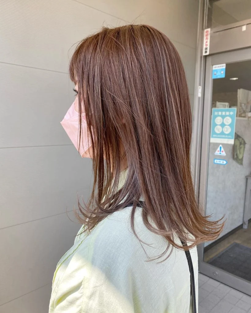 アッシュグレージュ😍😍😍