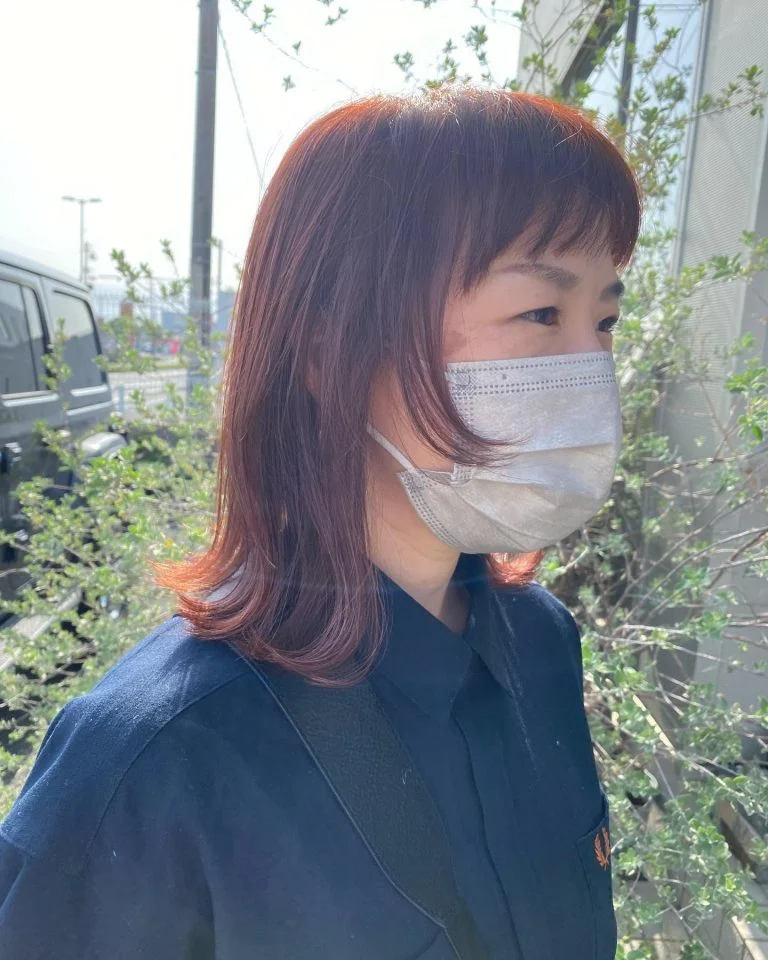顔周りのレイヤーで雰囲気かわります🤗