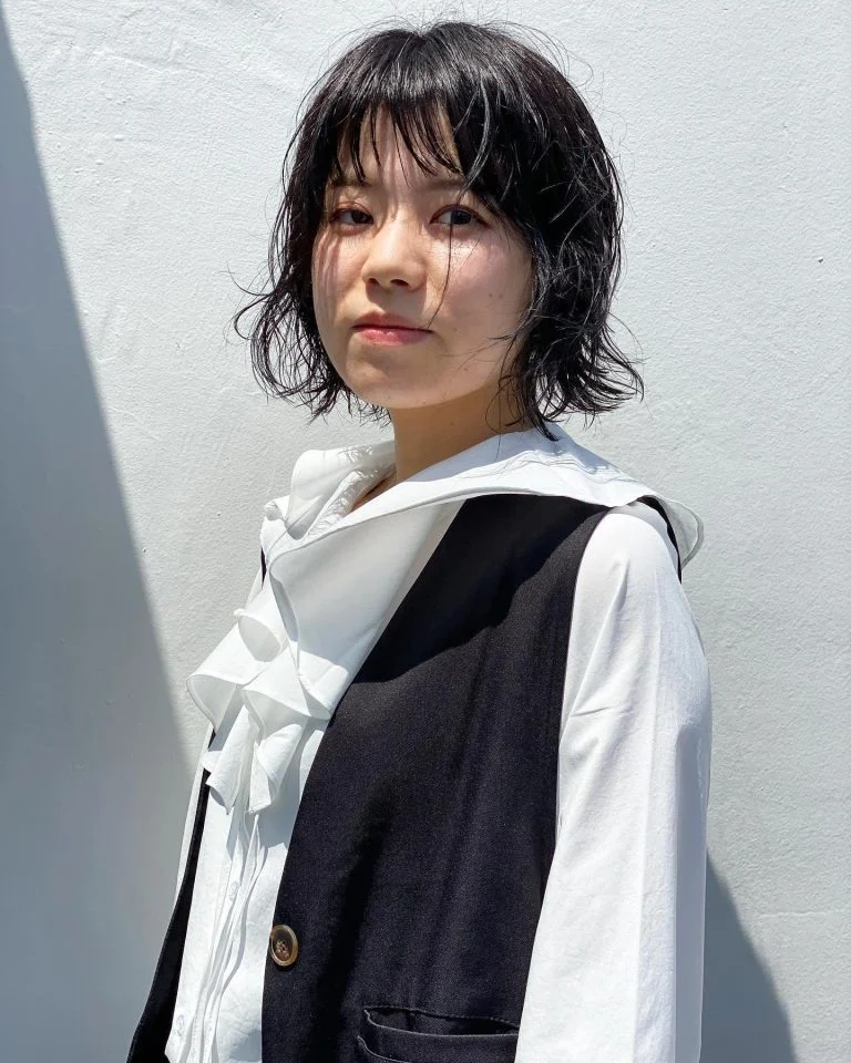 前回かけたデジタルパーマをいかして〜✂︎✂︎✂︎🌀🌀🌀