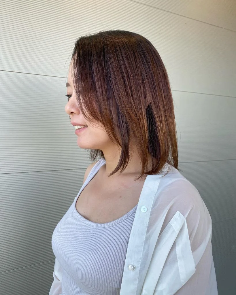 湿気に負けないストレート🤗🤗🤗