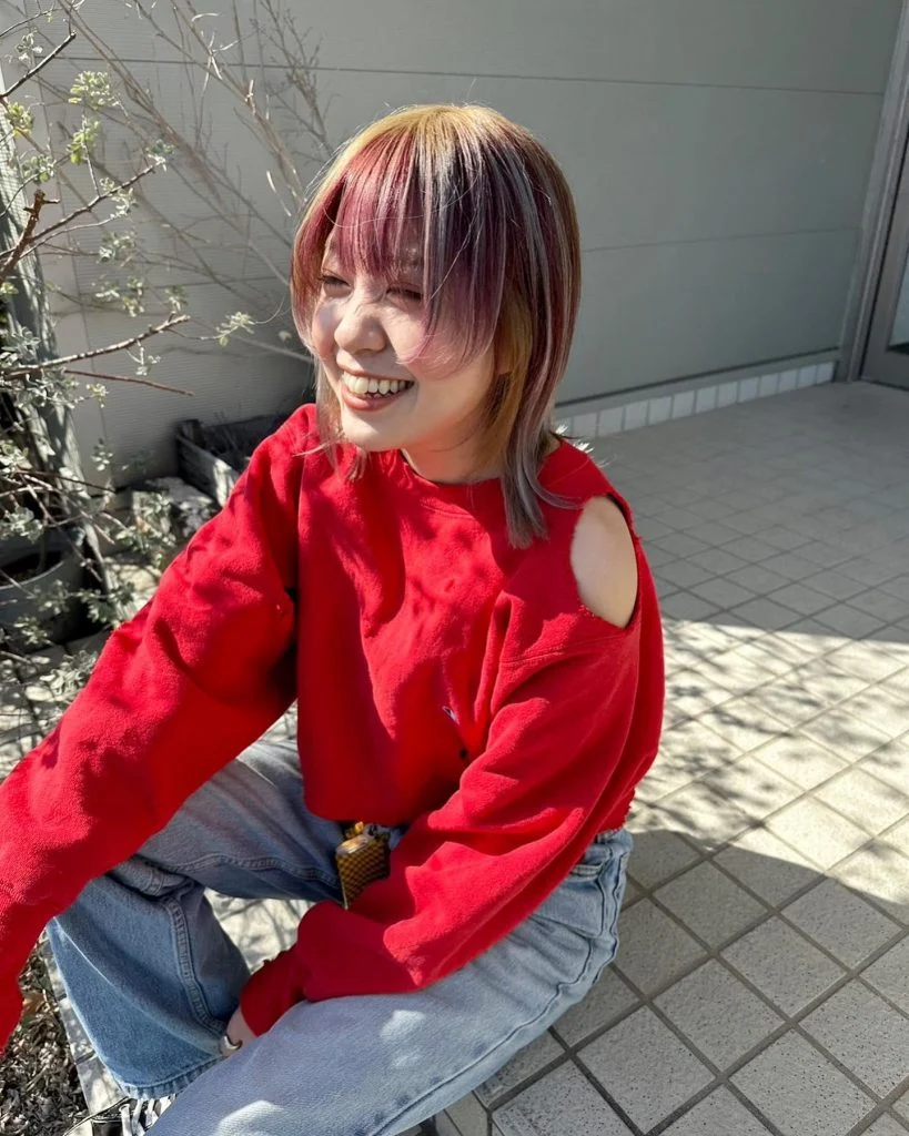 ピンクとベージュでデザインカラー😍😍😍