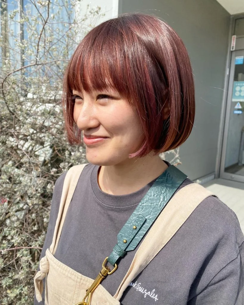 ピンクボブ🌸🌸🌸