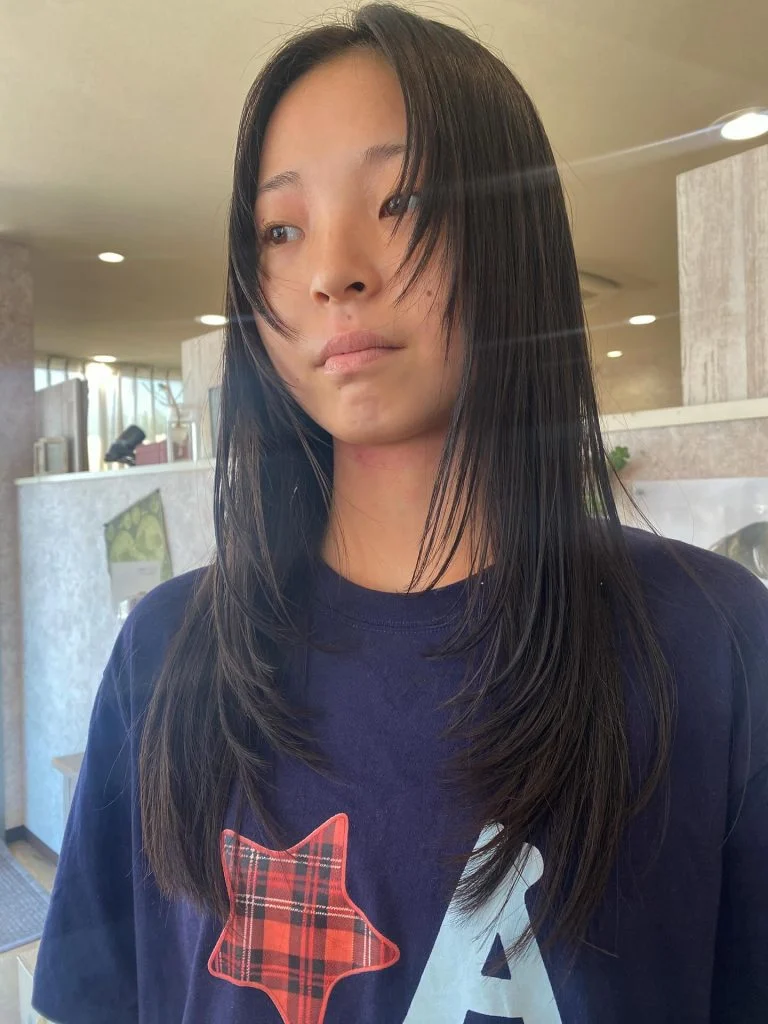 中学生もレイヤー入れてオシャレに😎😎😎